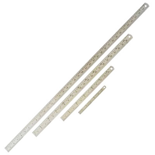 4 Piece Stainless Steel Rule Set - 150, 300, 600 & 900mm