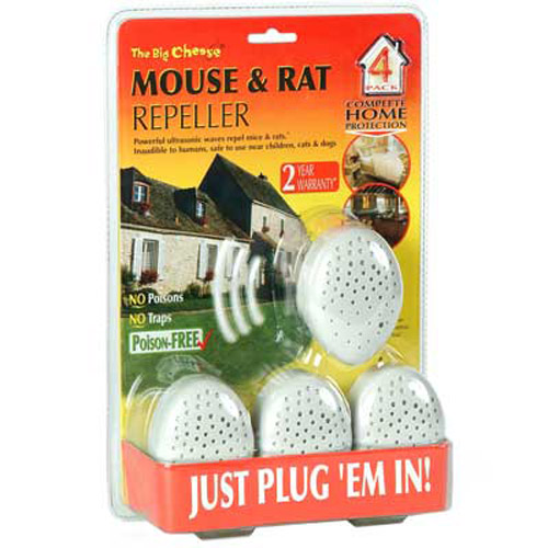 Sonic Plug-In Mouse & Rat Rodent Repeller / Deterrent