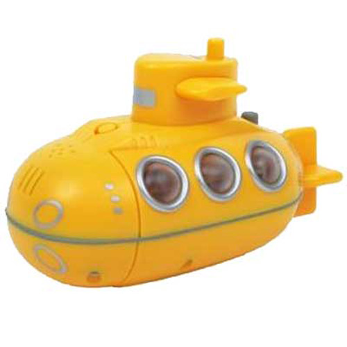 Yellow Submarine AM/FM Floating Radio for Bath/Shower