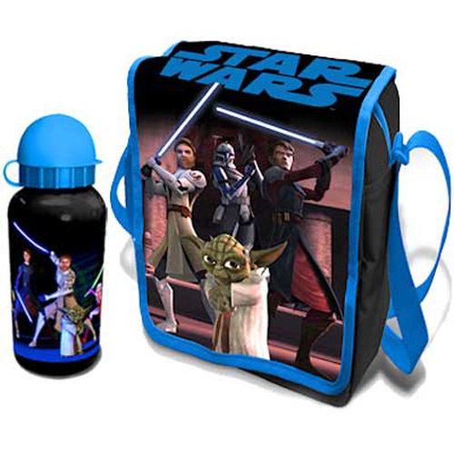 Star Wars Clone Wars Lunch Bag and Aluminium Bottle
