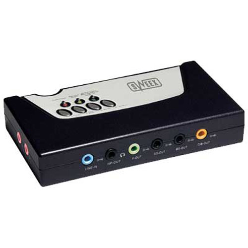 Sweex SC004 - External Sound Card 5.1 with Digital In/Out USB 2