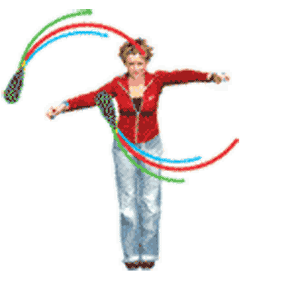 NEW SWINGING POI Juggling Tricks &amp; Instructions FUN TOY | eBay