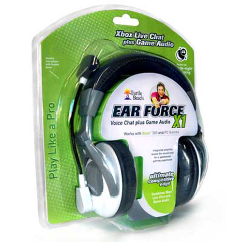  Ultimate Ears on Turtle Beach Ear Force X1 Stereo Headset For Xbox 360