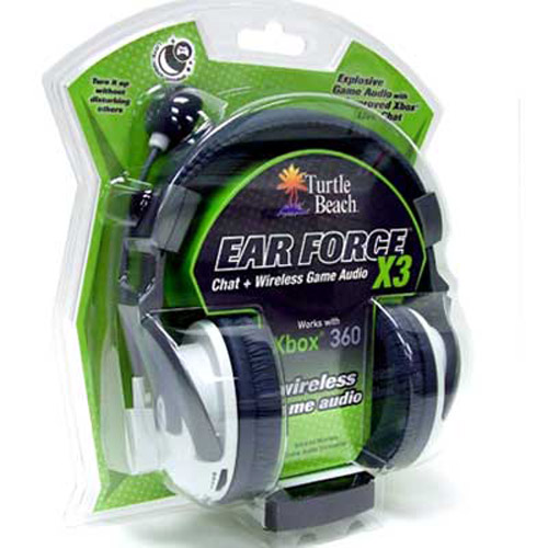 Turtle Beach Ear Force X3 Wireless Headset for XBOX 360