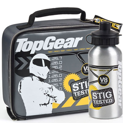 Top Gear Stig Lunch Bag & Aluminium Bottle