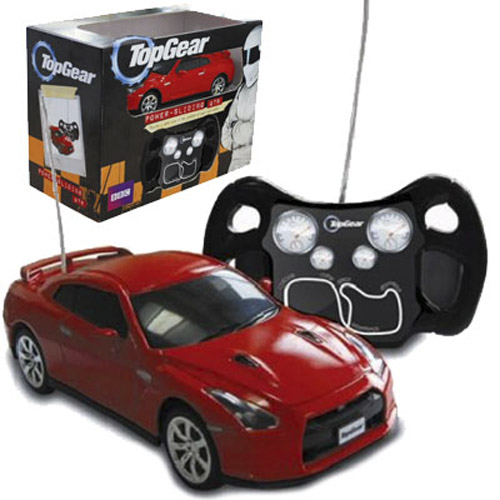 Top Gear - Power Sliding GTR Steering Wheel Car