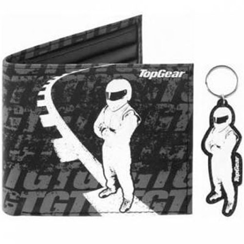 Top Gear The Stig Wallet & Key Ring Set