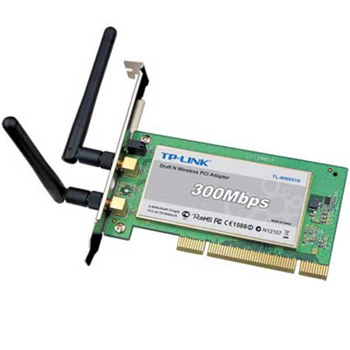 TP-LINK WN815N-200M Wireless N PCI Adapter