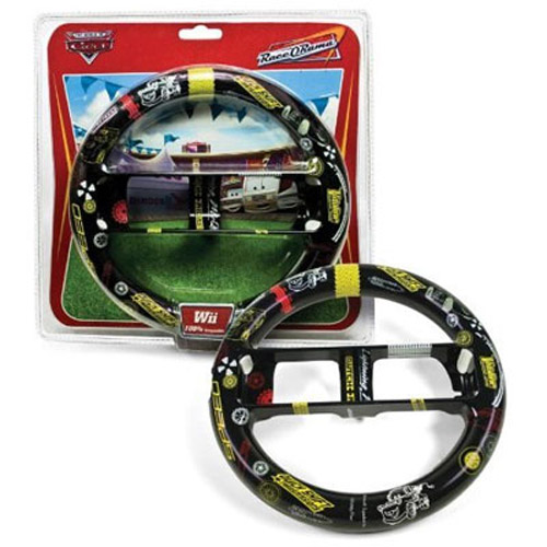 Disney Pixar Cars Wii Control Steering Wheel