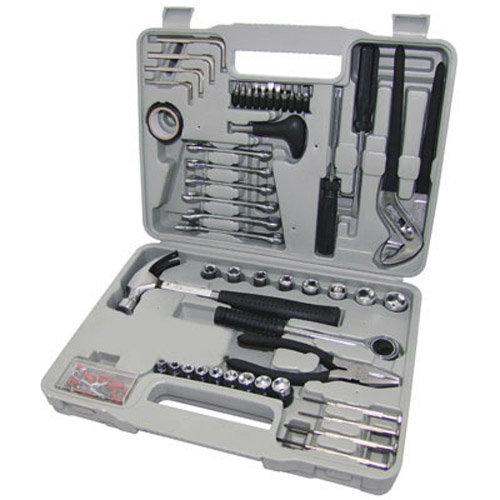141 Piece Complete D.I.Y Screwdriver, Socket, Hammer Tool Kit