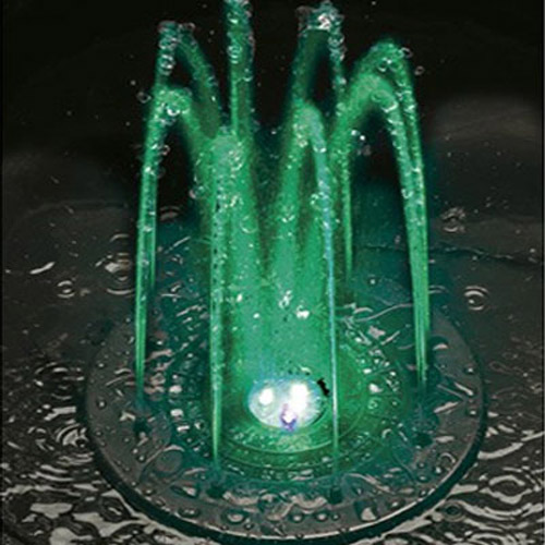 Traveso Light Up Floating Water Fountain with Pump