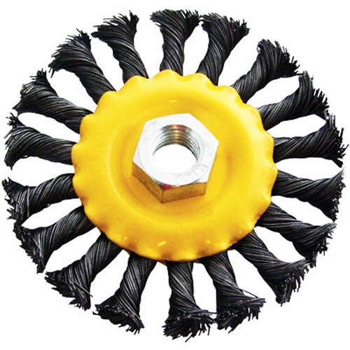 100mm (4inch)Twisted Wire Wheel Brush - M14 X 2