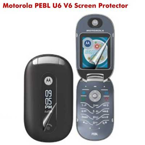 Motorola U6 LCD Screen Protector / Protective Film