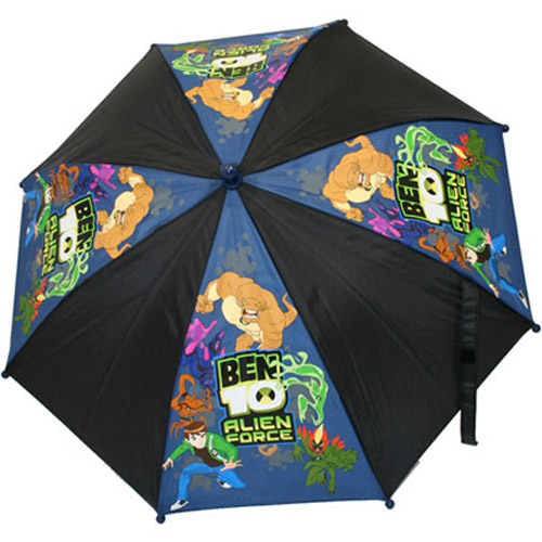 Official Ben 10 Alien Force Umbrella - Black / Blue