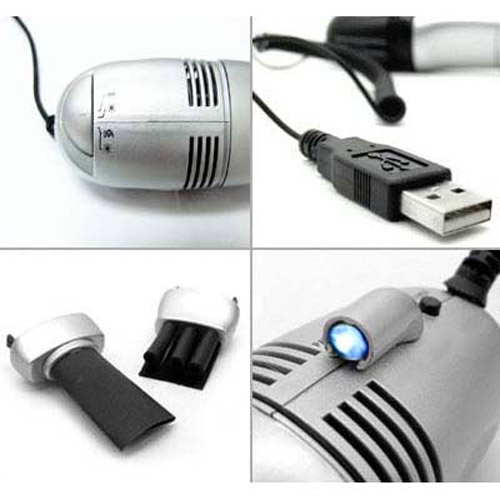 USB Mini Turbo Keyboard Vacuum Cleaner