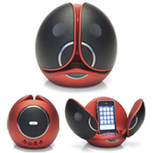 Vestalife Firefly Speaker System - Red