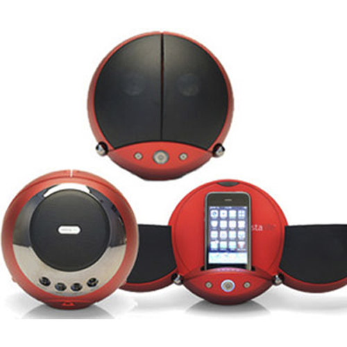 Vestalife Ladybug II Speaker System - Red