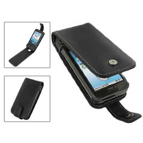 Vertical Leather Case for the T-Mobile HTC G1 Google Phone