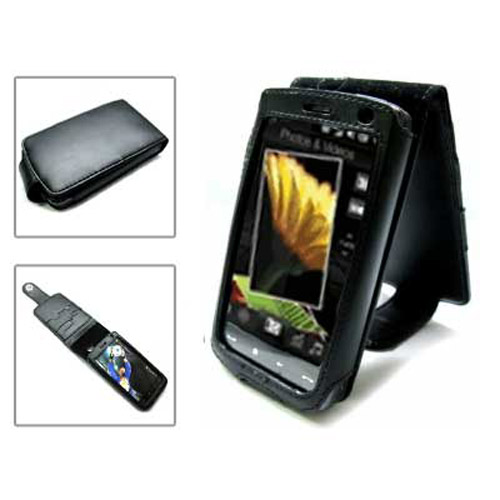 Vertical Leather Case for the HTC Touch HD