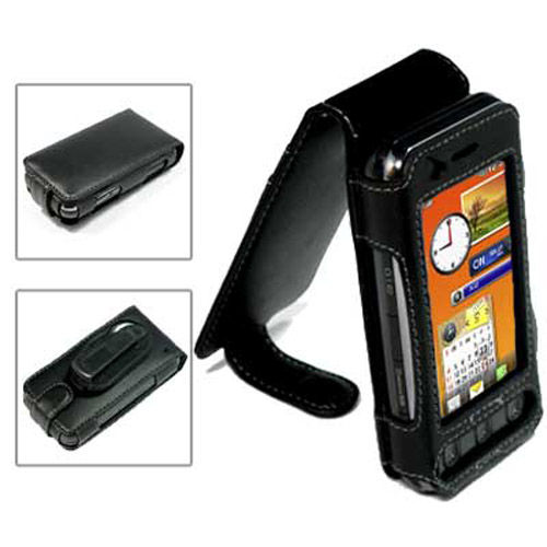 Vertical Leather Case for the LG KC910 Renoir