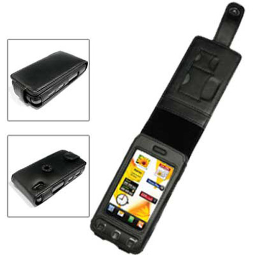 Vertical Leather Case for the LG KP500 Cookie