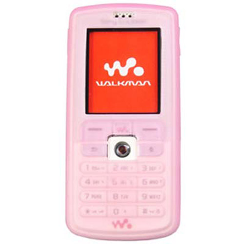 Sony Ericsson W800i W800 D750i D750 Silicone Skin - Pink