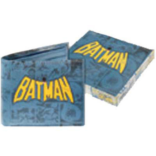 Batman Retro Style Wallet - Blue