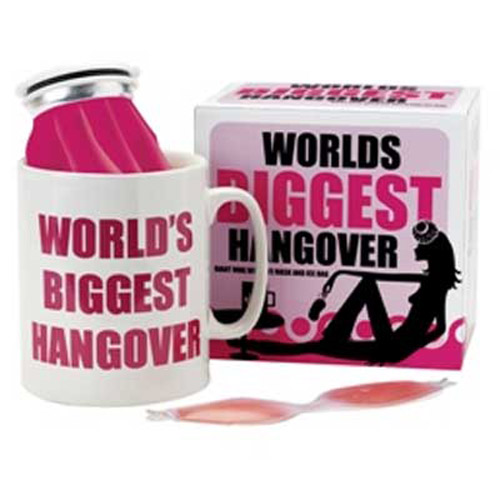 Worlds Biggest Hangover Kit for Her (Includes Giant Novely Mug)