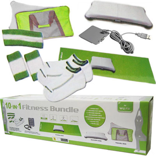Wii Fit 10 in 1 Fitness Bundle Accessory Pack