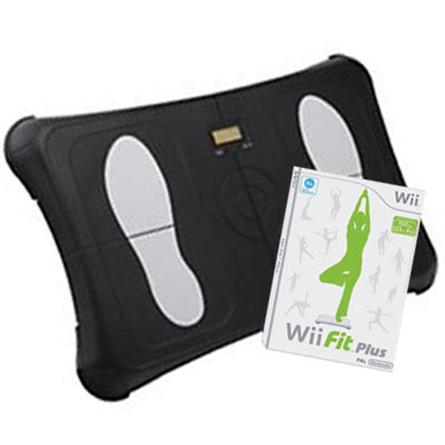 Big Ben Balance Board & Wii Fit Plus - Black