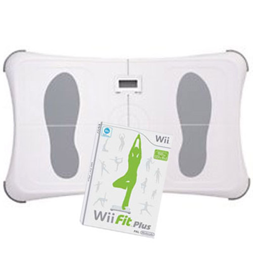 Big Ben Balance Board & Wii Fit Plus - White