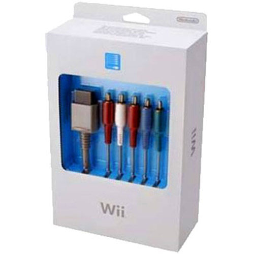 Cable on Official Nintendo Wii Component Video Cable