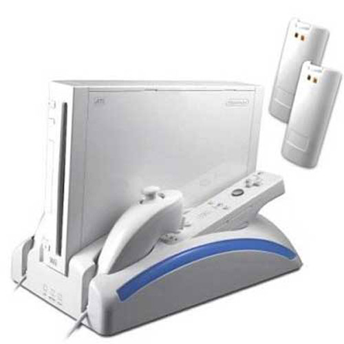 Power Station for Nintendo Wii - Dock and charge your Remotes