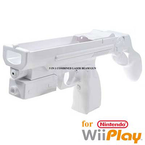 5-in-1 Laser Light Gun for Nintendo Wii Game Controller