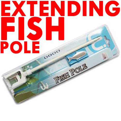 Retractable Fishing Rod Pole for Nintendo Wii Remote
