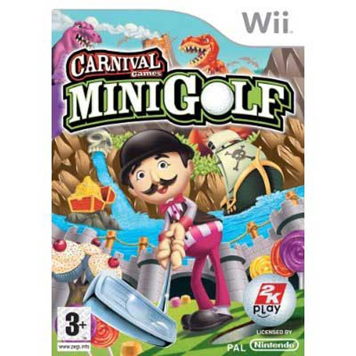 Nintendo Wii Game: Carnival Funfair Games: Mini Golf