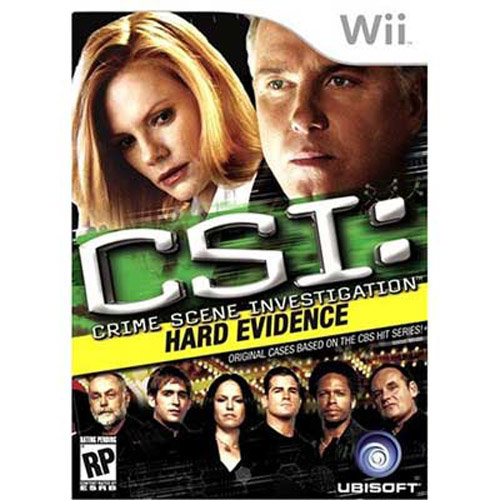 Nintendo Wii Game: CSI: Crime Scene Investigation - Hard Evidenc