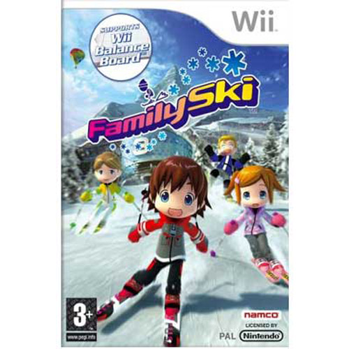 Nintendo Wii Game: Family Ski