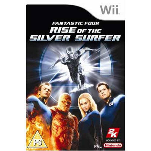 Wii Game Fantastic Four: Rise Of The Silver Surfer