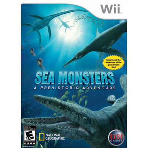 Nintendo Wii Game: Sea Monsters: A Prehistoric Adventure (Nation