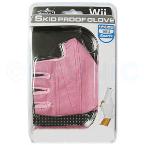 Skid Proof Glove for Nintendo Wii - Pink