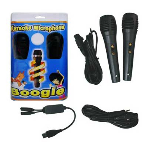 2 x Karaoke Microphone for Nintendo Wii