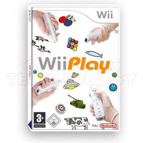 Nintendo Wii Play with 9 games plus Wii remote included