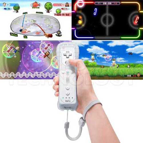 Nintendo Wii Play with 9 games plus Wii remote included
