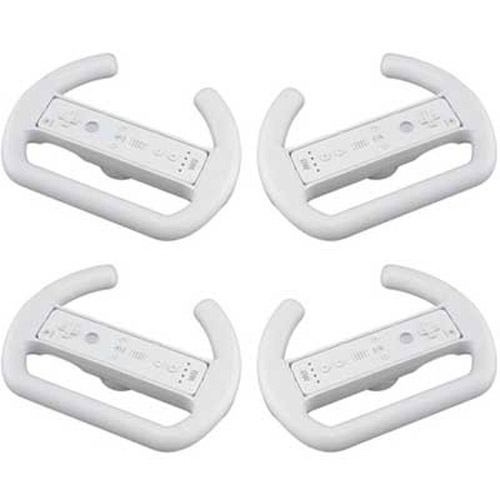 Quad on Steering Wheel For Nintendo Wii Remote Control Quad Pack 4