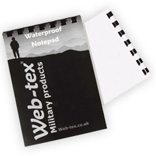 Web-Tex Waterproof Outdoor Notebook / Notepad
