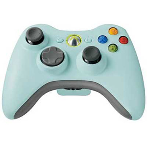 Xbox 360 Wireless Gamepad Controller - Light Blue