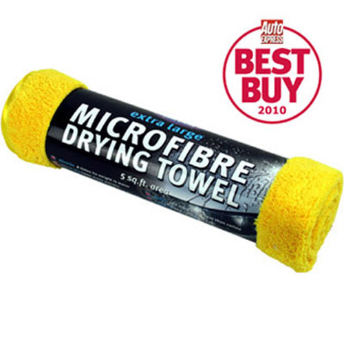 Kent Car Drying and Polishing Microfibre Towel - Extra Large
