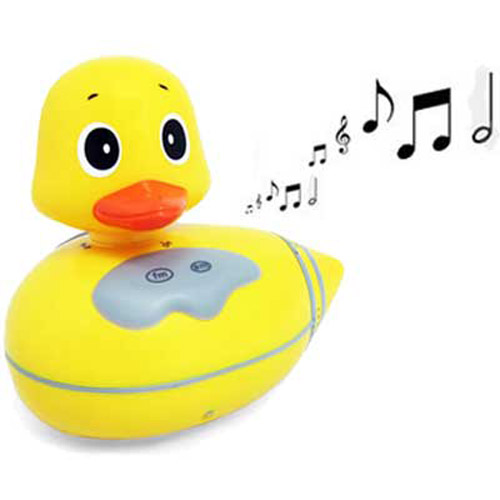 Floating Yellow Duck AM/FM Bath Radio