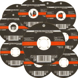 10 Pack 115mm Ultra Thin 1mm 4.5 Inch Wide Metal Cutting Discs